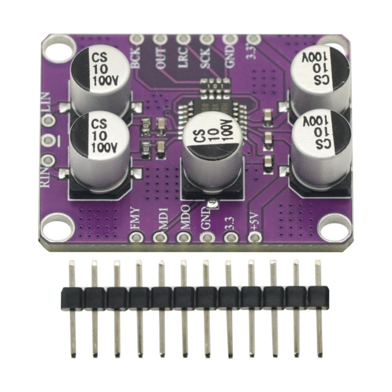 GODIYMODULES PCM1808 24bit 105dB Audio Stereo ADC Single-Ended Analog-Input Decoder 24bit Amplifier Board Player Module - Image 2
